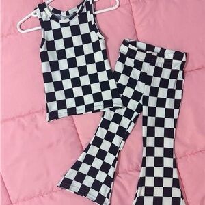 Checkered Kids Set